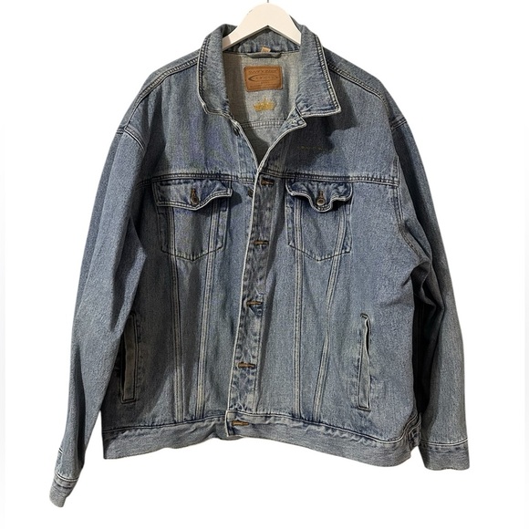 Vintage Budweiser Blue Denim 100% Cotton Jean Jacket Size 3XL
Swingster - Picture 1 of 6